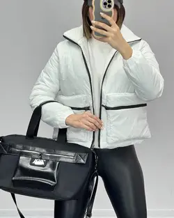 کاپشن کراپ جیب بزرگ کد 6692