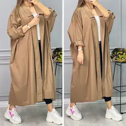 مانتو بلند یقه انگلیسی پشت چاک کد  2866