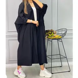 مانتو بلند یقه انگلیسی پشت چاک کد  2866