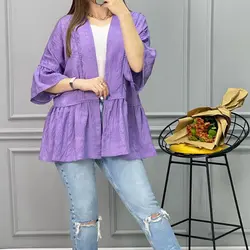 مانتو پارچه هندی عروسکی کد 2820