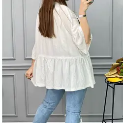 مانتو پارچه هندی عروسکی کد 2820