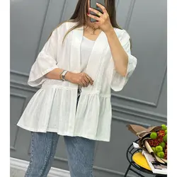 مانتو پارچه هندی عروسکی کد 2820