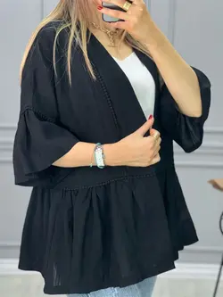 مانتو پارچه هندی عروسکی کد 2820