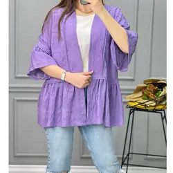 مانتو پارچه هندی عروسکی کد 2820