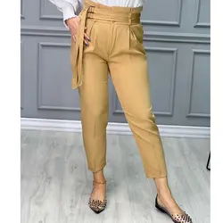 شلوار کرپ بغل سگک دار کد  193