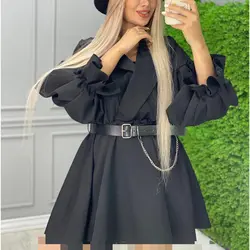 پیراهن عروسکی کمردار کد  2789