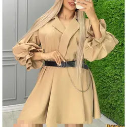 پیراهن عروسکی کمردار کد  2789