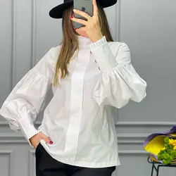 شومیز آستین دکمه کد 1043