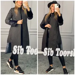 کاپشن آمبر ی آستین خز کد2602