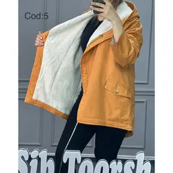 کاپشن کتون داخل خز کد 2590