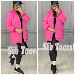 کاپشن امبردی دو جیب کد 2571