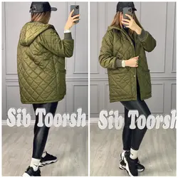 کاپشن امبردی دو جیب کد 2571