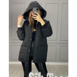 کاپشن امبردی دو جیب کد 2571