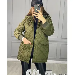 کاپشن امبردی دو جیب کد 2571