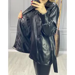 کت چرم استردار کد2555