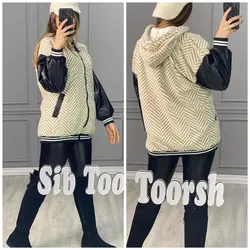 کاپشن ترکیبی خز کد 2519