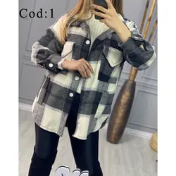 چهارخونه پشمینه کد 2496