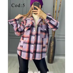 چهارخونه پشمینه کد 2496
