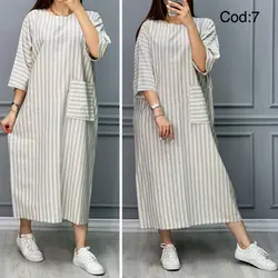 پیراهن تابستونه تک جیب کد 2011