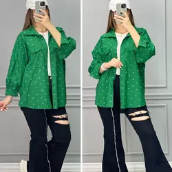 مانتو شومیزی بازی مرکب کد 2018