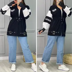 مانتو آستین انگشتی ملودی کد 2938