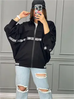 مانتو موسچینو جلو زیپدار کد 2969