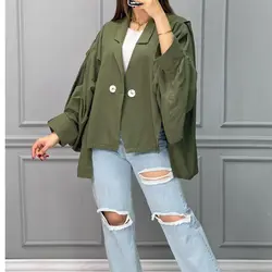 مانتو کتی بغل چاک دکمه دار کد 2995