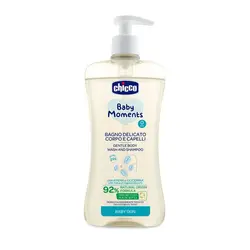 شامپو سر و بدن کودک حاوی جو دو سر چیکو Chicco - فروشگاه سیسمونی روژان