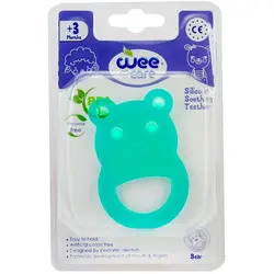 دندان گیر تمام سیلیکونی وی کر طرح خرس و لاک پشت wee care کد T 402/1 or 3 - فروشگاه سیسمونی روژان