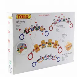 اسباب بازی آویز کریر خرس تولو tolo 87120 - فروشگاه سیسمونی روژان