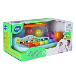 بلز چکشی آموزشی و موزیکال Huile toys هولی تویز 856 - فروشگاه سیسمونی روژان
