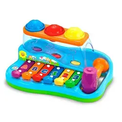 بلز چکشی آموزشی و موزیکال Huile toys هولی تویز 856 - فروشگاه سیسمونی روژان