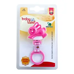 بند پستانک خرگوشی بلیستر بی بی لند babyland 488 - فروشگاه سیسمونی روژان