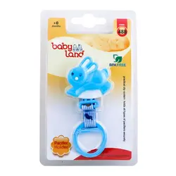 بند پستانک خرگوشی بلیستر بی بی لند babyland 488 - فروشگاه سیسمونی روژان