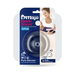 پد سینه 2 عددی ارگانیک قابل شستشو مایا Maya Organic Breast Pads 2PCS - فروشگاه سیسمونی روژان
