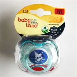 پستانک النا شب تاب فندقی(سرگرد) و ارتودنسی قاب کریستالی babyland بی بی لند 483 - 482 - 481 - 480 - فروشگاه سیسمونی روژان
