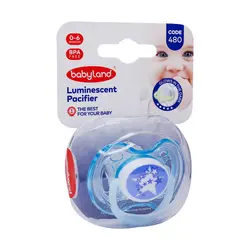 پستانک النا شب تاب فندقی(سرگرد) و ارتودنسی قاب کریستالی babyland بی بی لند 483 - 482 - 481 - 480 - فروشگاه سیسمونی روژان
