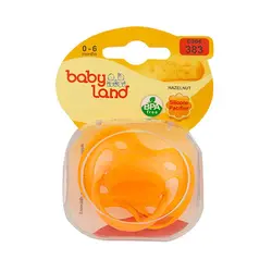 پستانک النا شفاف فندقی(سرگرد) و ارتودنسی قاب کریستالی babyland بی بی لند 383 - 387 - 388 - 384 - فروشگاه سیسمونی روژان