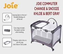 تخت پارک جویی joie مدل Change and snooze - فروشگاه سیسمونی روژان