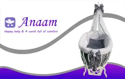 تخت گهواره شل چوبی 90 ابعداد*70 آنام anaam - فروشگاه سیسمونی روژان