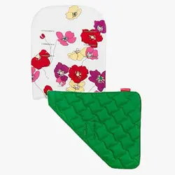 تشک یدک گلدار قرمز-سبز مک لارن maclaren کد:2296 - فروشگاه سیسمونی روژان