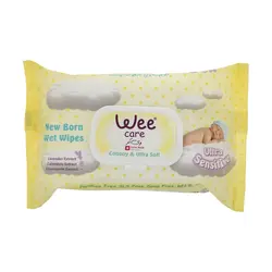 دستمال مرطوب ضد حساسیت نوزادان وی 63 عددی وی کر wee care - فروشگاه سیسمونی روژان
