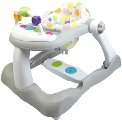 روروئک واکر شو طوسی اسپادیس Spuddies Bouncy Steps (3 in 1 Folding Walker) - فروشگاه سیسمونی روژان