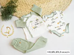 سرویس 3 تکه دانالو - danaloo - فروشگاه سیسمونی روژان