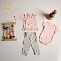 سرویس 3 تکه دانالو - danaloo - فروشگاه سیسمونی روژان