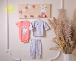 سرویس 3 تکه دانالو - danaloo - فروشگاه سیسمونی روژان