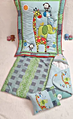 سرویس خواب چاپی پگاسوز 4 تکه تترون - فروشگاه سیسمونی روژان