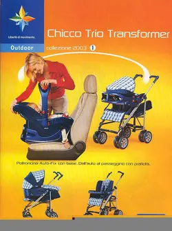 سرویس کالسکه چتری چیکو Chicco TRIO TRANSFORMER - فروشگاه سیسمونی روژان