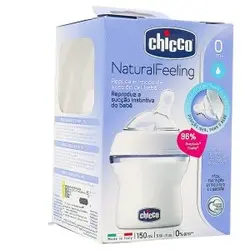 شيشه شيرهای نچرال چیکو 150 میل Natural feeling chicco - فروشگاه سیسمونی روژان