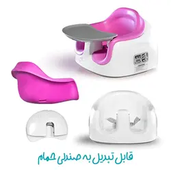 صندلی غذا پرتابل مدل بامبو اسپرینگ Espring BAMUBO ES-921 - فروشگاه سیسمونی روژان